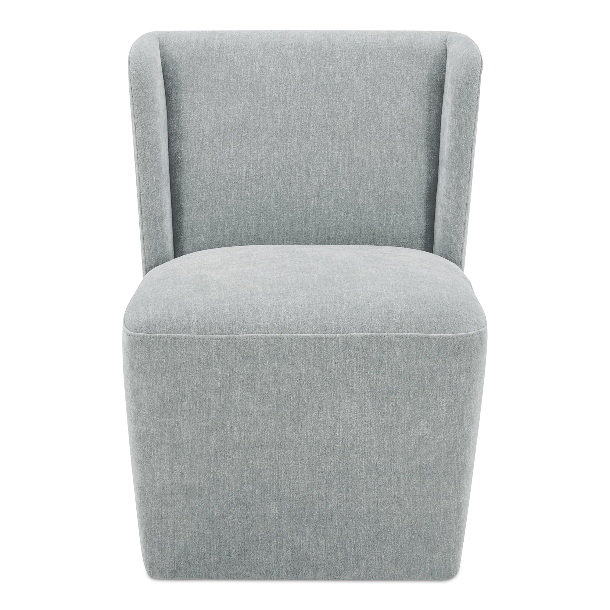 Moes Cormac Rolling Dining Chair Slate Green KQ-1035-16-USA