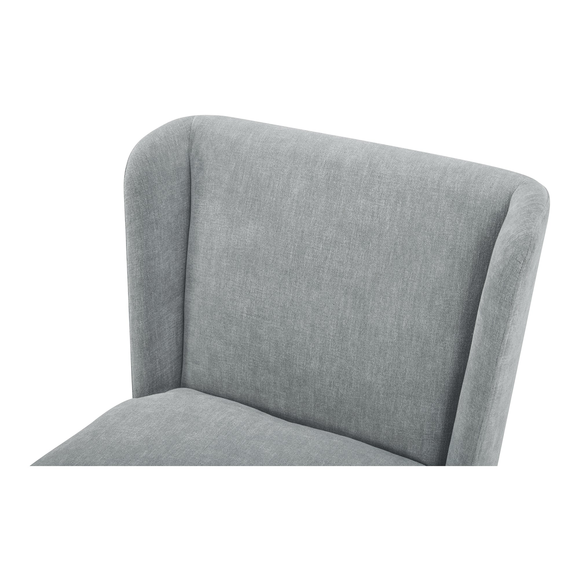 Moes Cormac Rolling Dining Chair Slate Green KQ-1035-16-USA