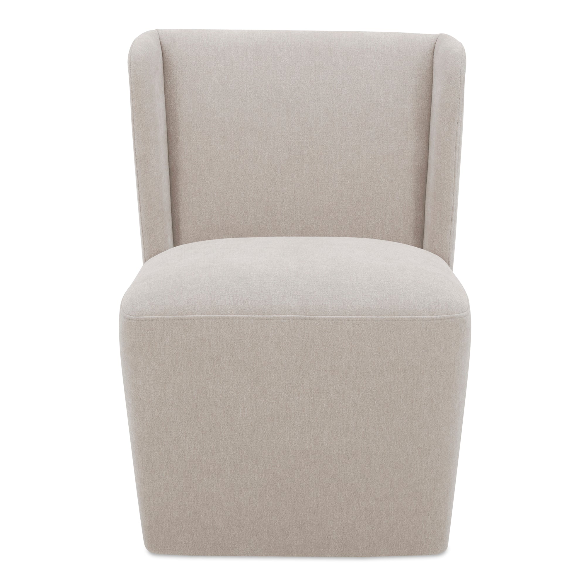 Moes Cormac Rolling Dining Chair Warm Sand KQ-1035-39-USA