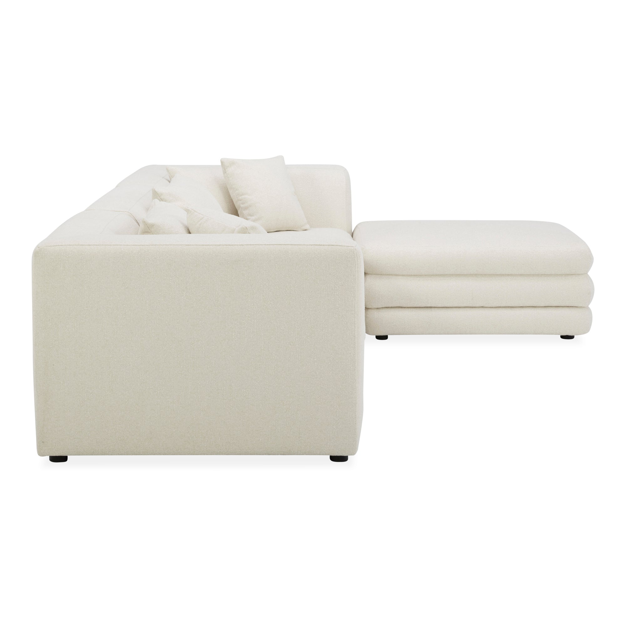Moes Lowtide Lounge Modular Sectional Warm White KQ-1037-18