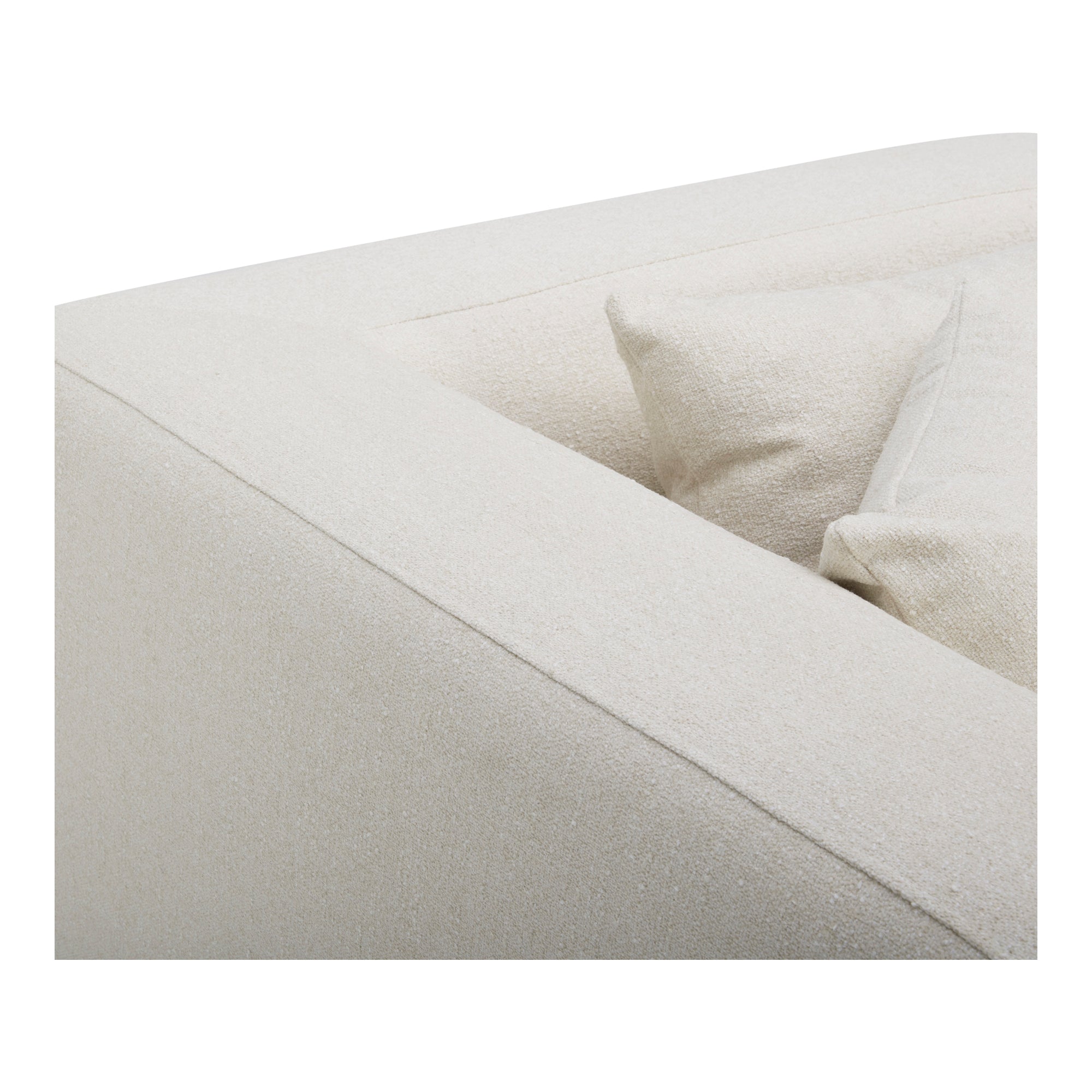 Moes Lowtide Lounge Modular Sectional Warm White KQ-1037-18