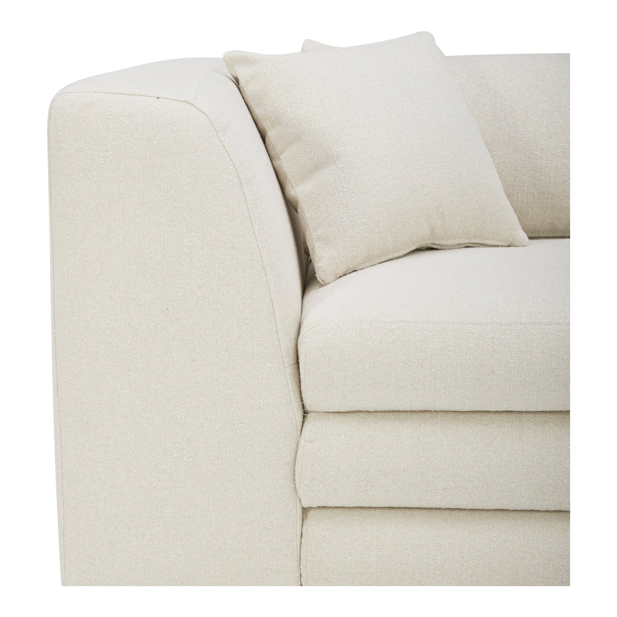 Moes Lowtide Lounge Modular Sectional Warm White KQ-1037-18