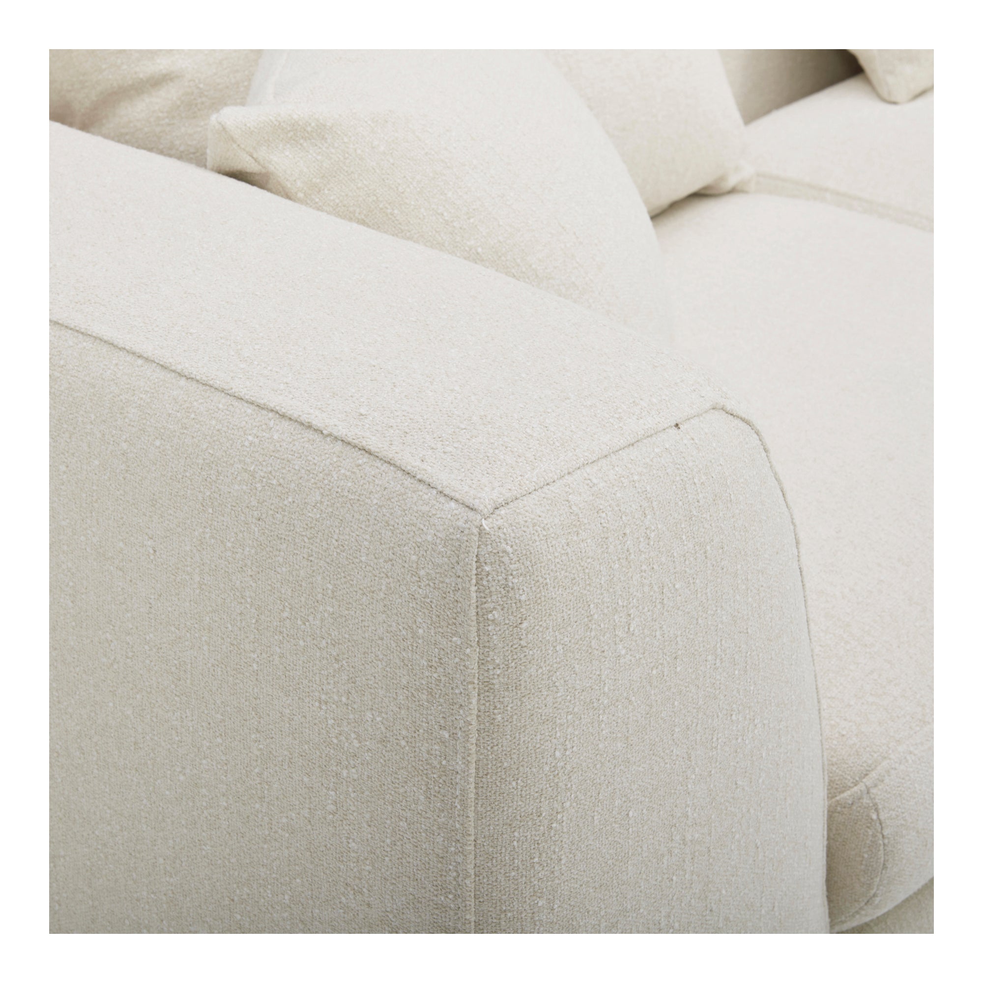 Moes Lowtide Lounge Modular Sectional Warm White KQ-1037-18
