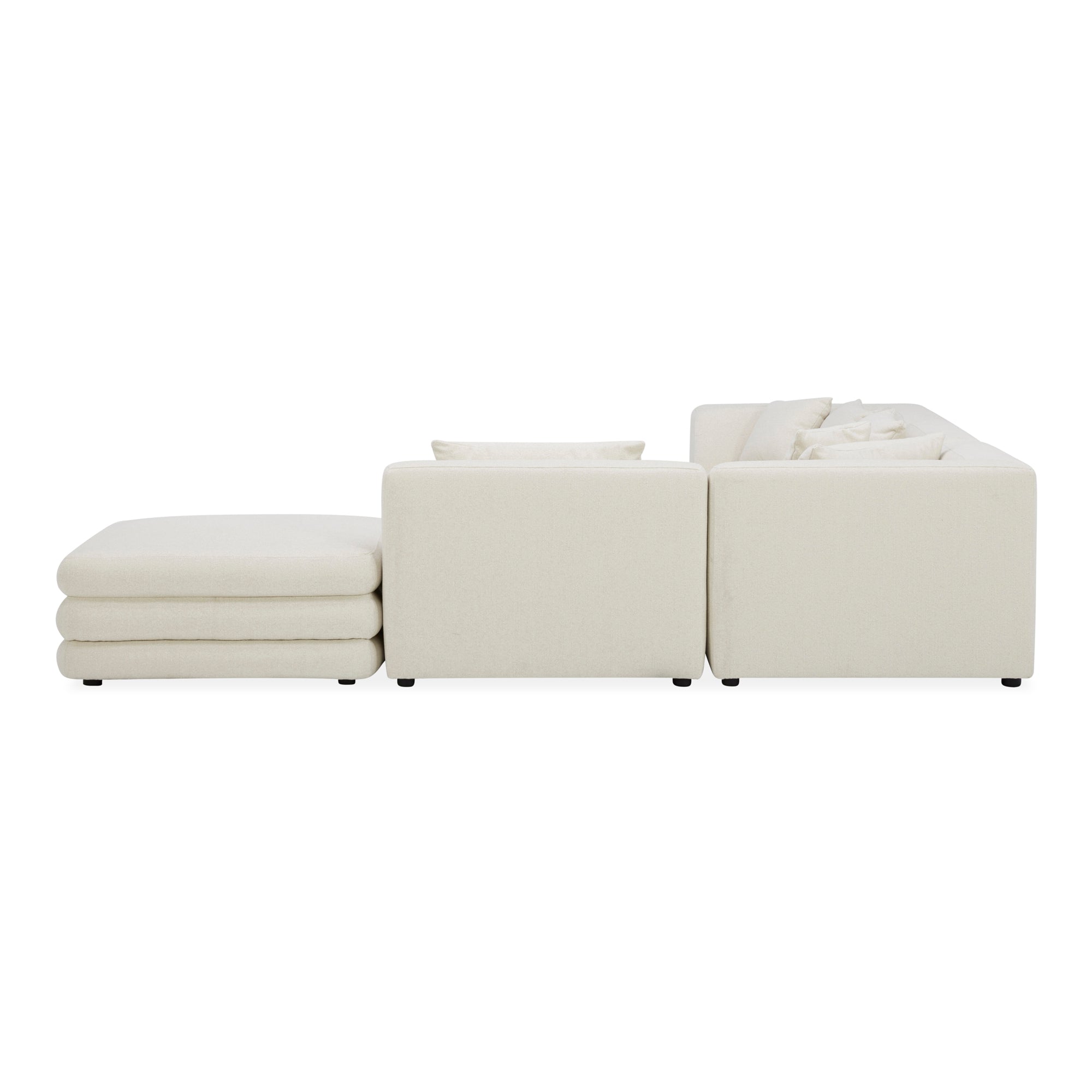 Moes Lowtide Dream Modular Sectional Warm White KQ-1040-18