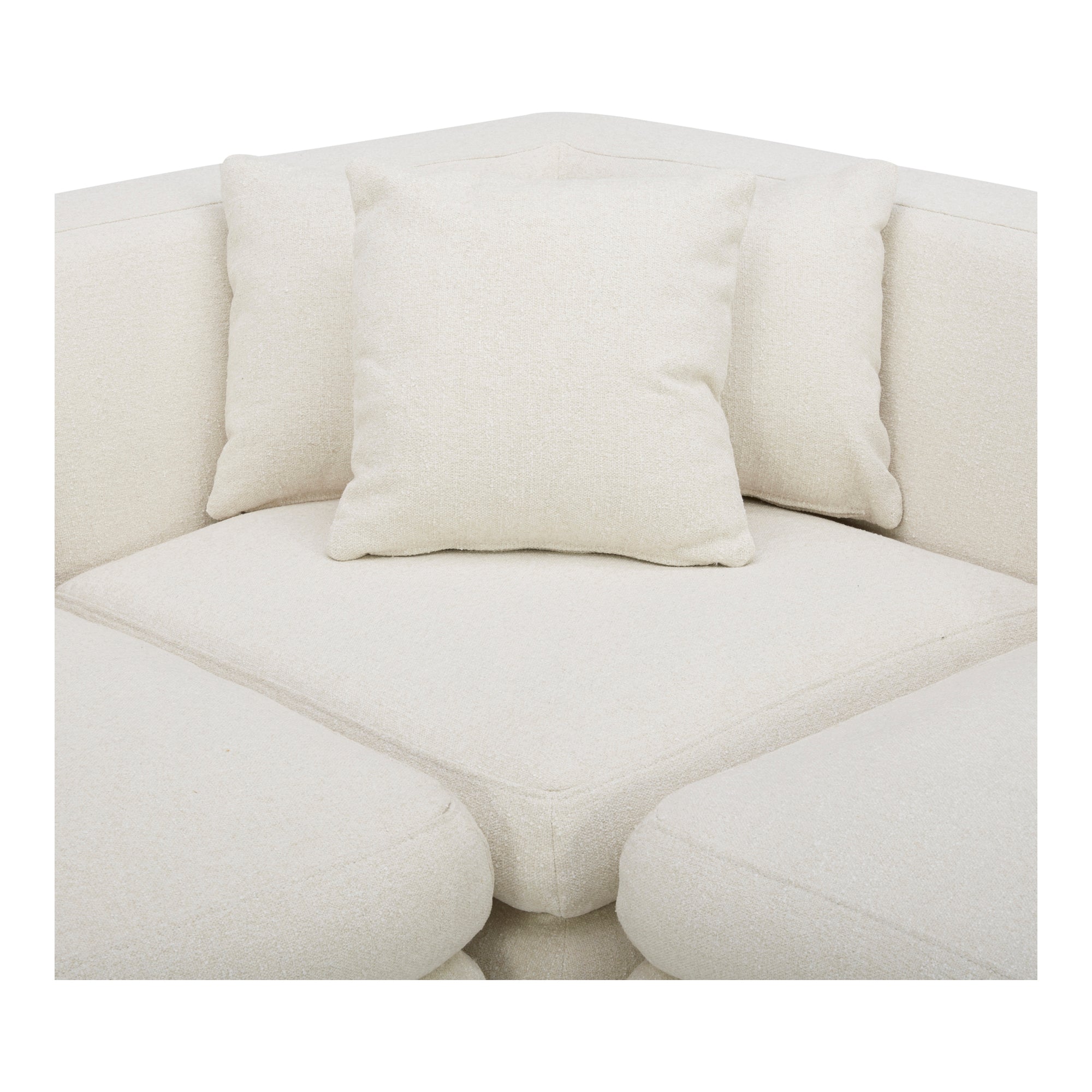 Moes Lowtide Dream Modular Sectional Warm White KQ-1040-18