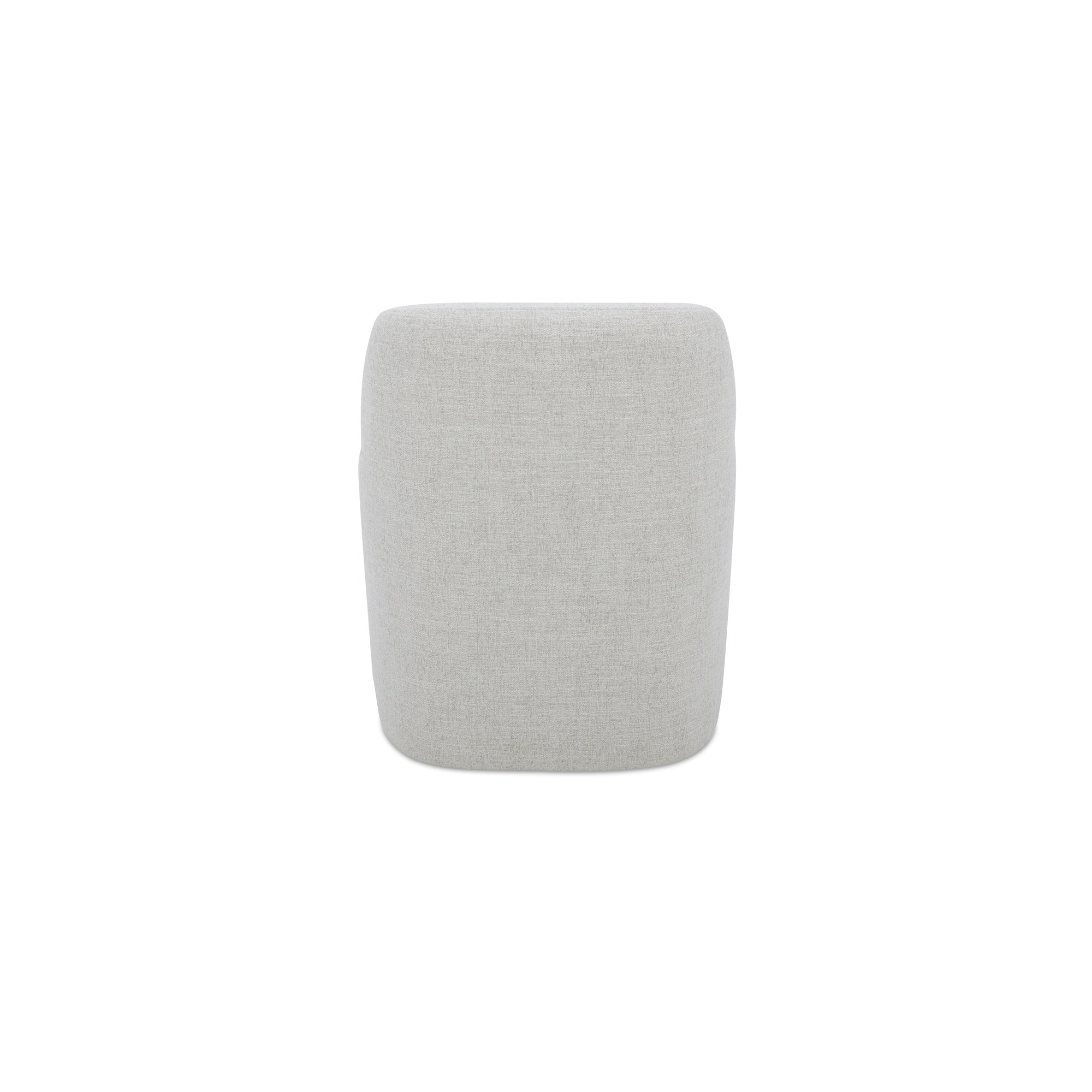 Moes Maisie Rolling Dining Chair Flecked Oat KQ-1045-34-USA