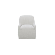 Moes Maisie Rolling Dining Chair Flecked Oat KQ-1045-34-USA