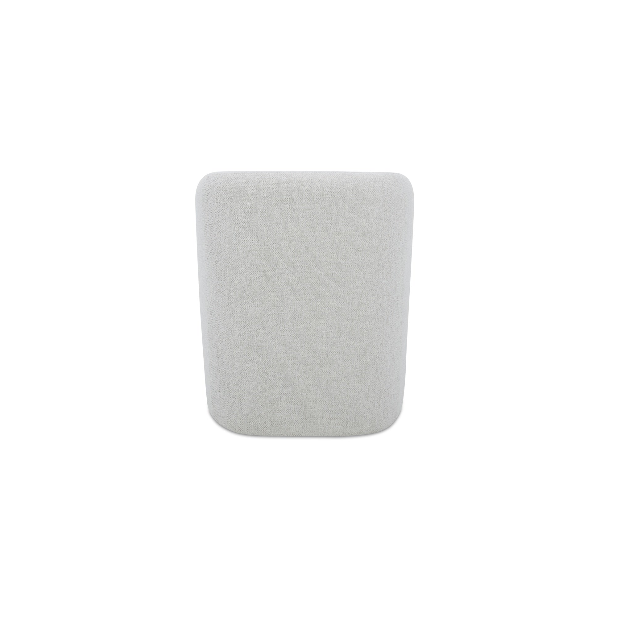 Moes Sandy Rolling Dining Chair Off White KQ-1046-05-USA