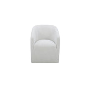 Moes Sandy Rolling Dining Chair Off White KQ-1046-05-USA