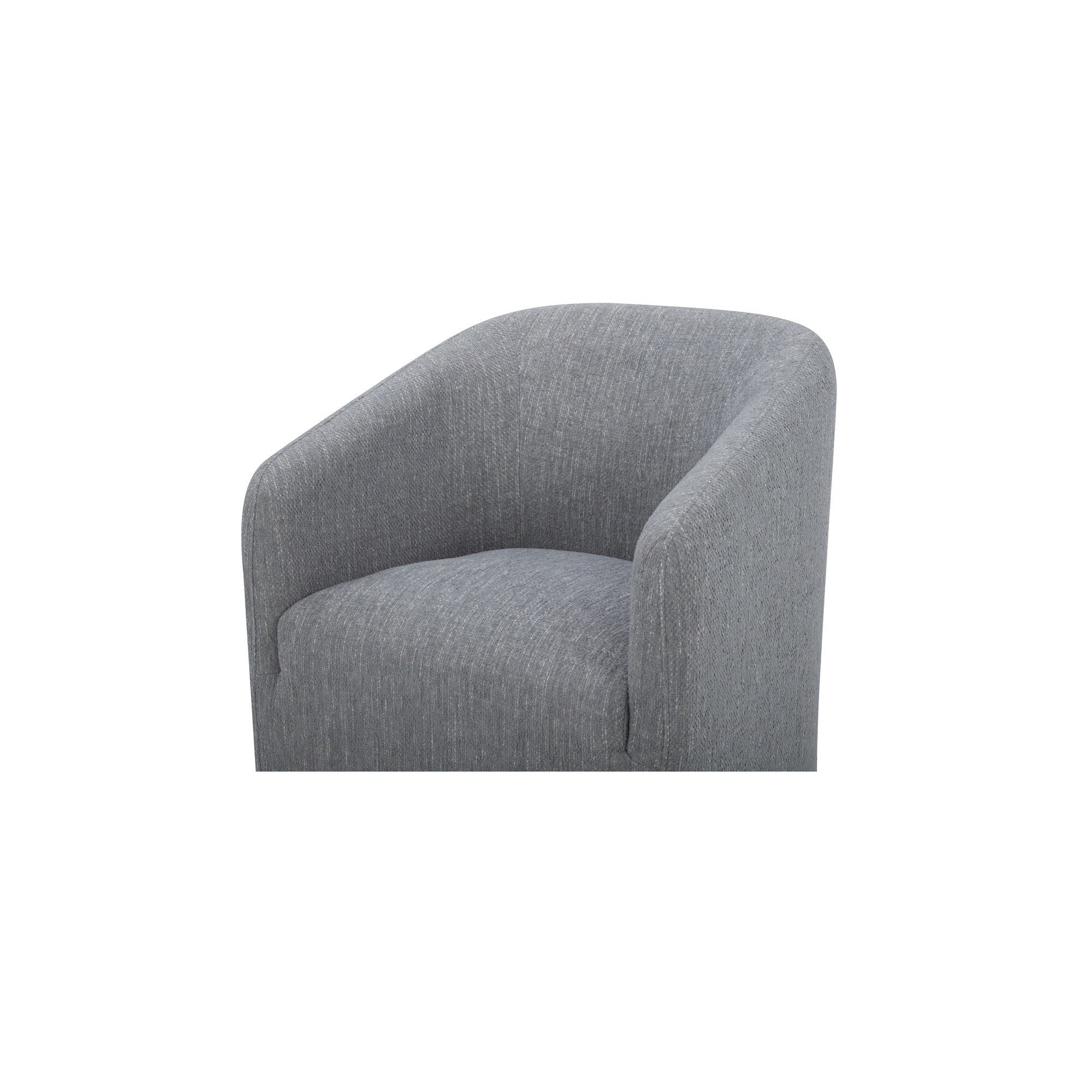 Moes Sandy Rolling Dining Chair Grey KQ-1046-15-USA