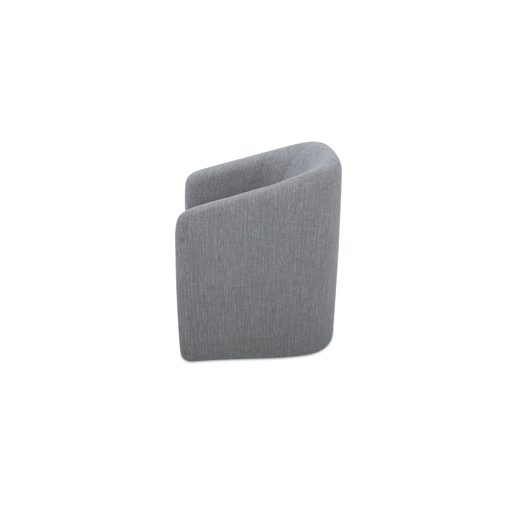 Moes Sandy Rolling Dining Chair Grey KQ-1046-15-USA