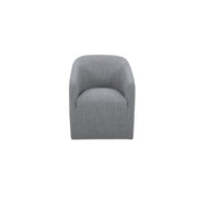 Moes Sandy Rolling Dining Chair Grey KQ-1046-15-USA