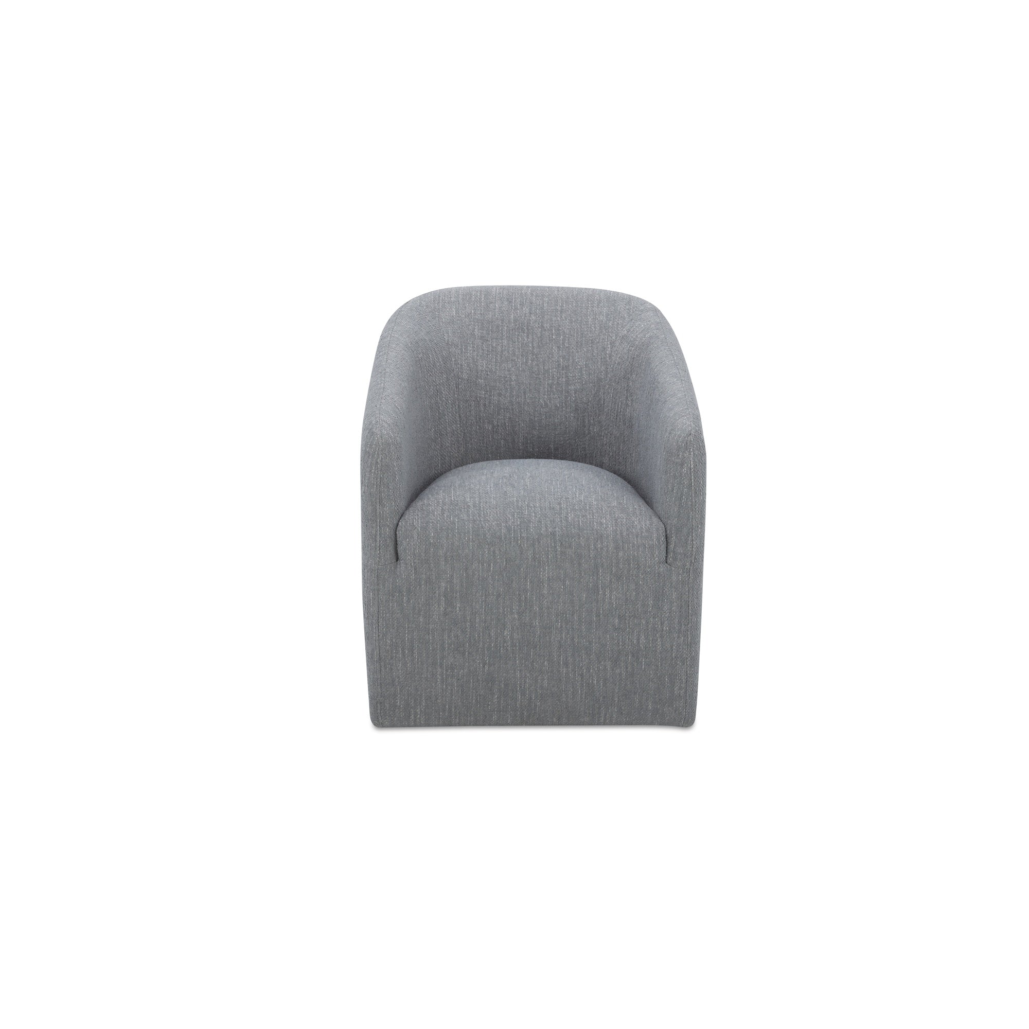 Moes Sandy Rolling Dining Chair Grey KQ-1046-15-USA