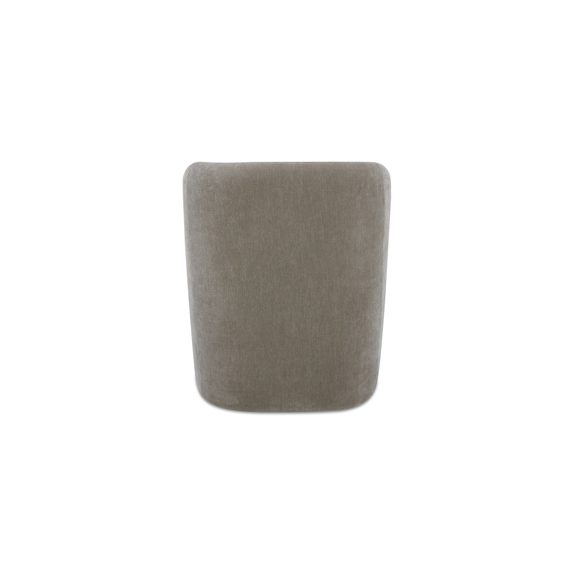 Moes Sandy Rolling Dining Chair Taupe KQ-1046-39-USA