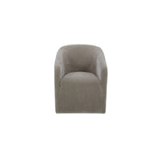Moes Sandy Rolling Dining Chair Taupe KQ-1046-39-USA