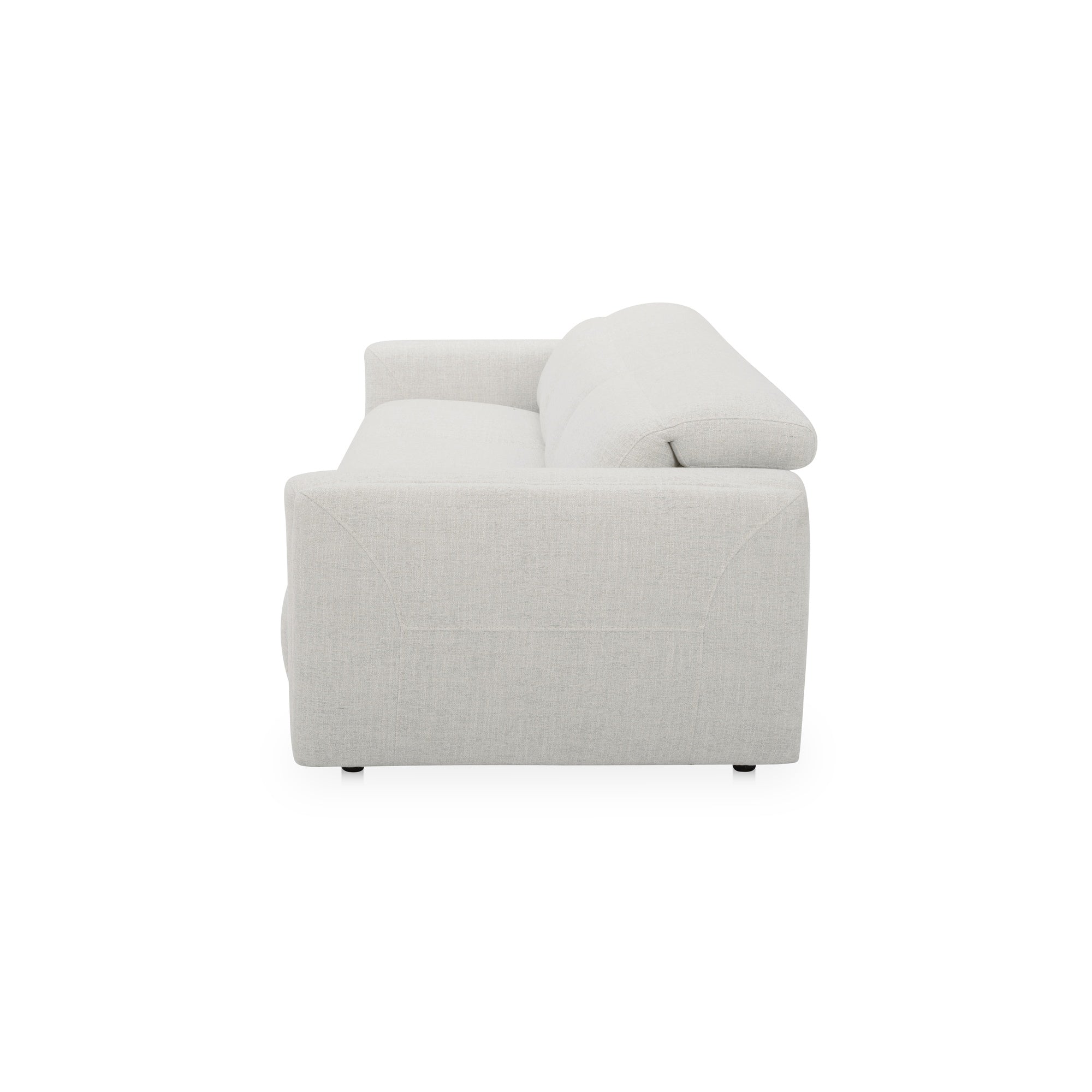 Moes Wilder Power Recliner Sofa Flecked Oat KQ-1047-34-0-USA