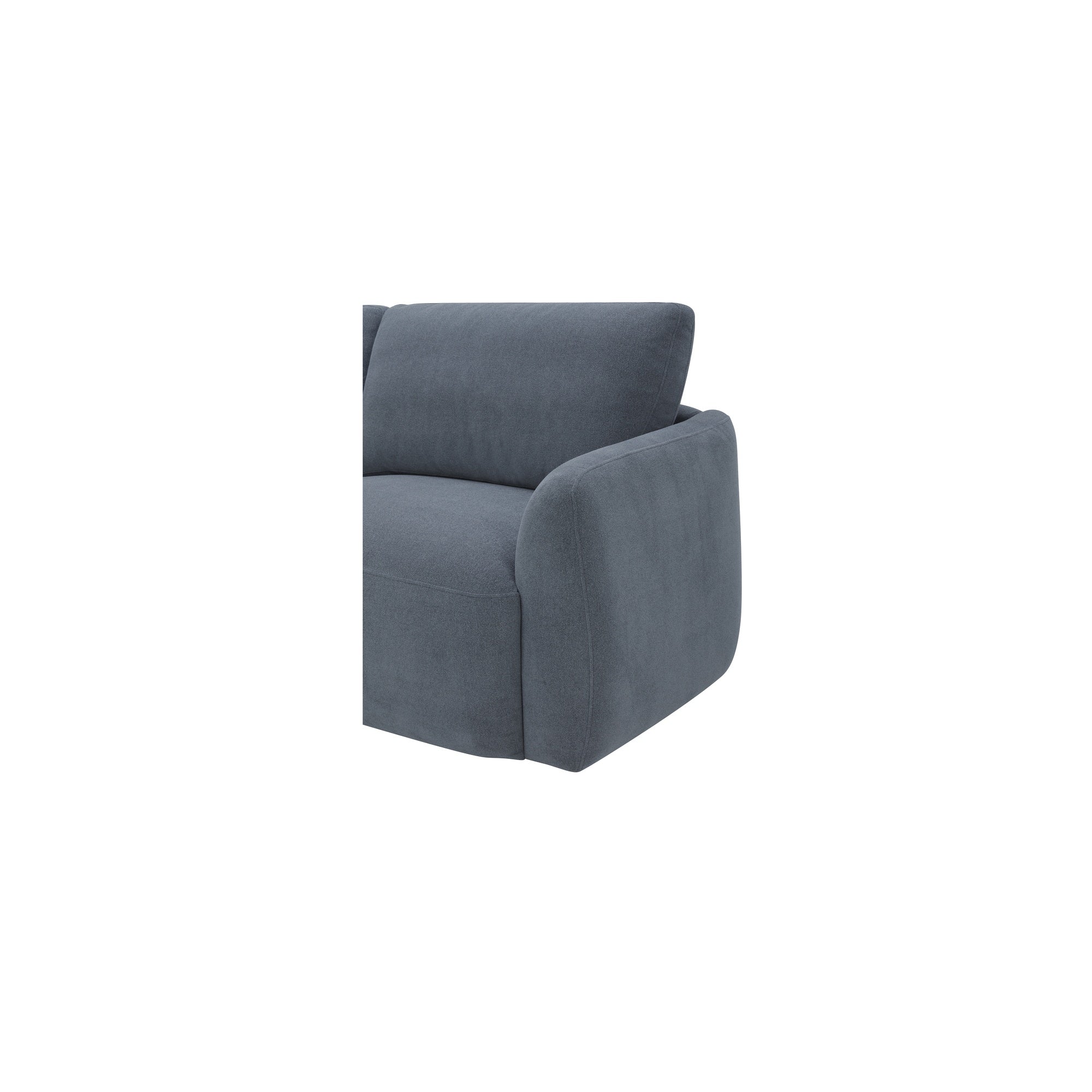 Moes Callie Sofa 68 in. Slate Blue KQ-1048-26-USA