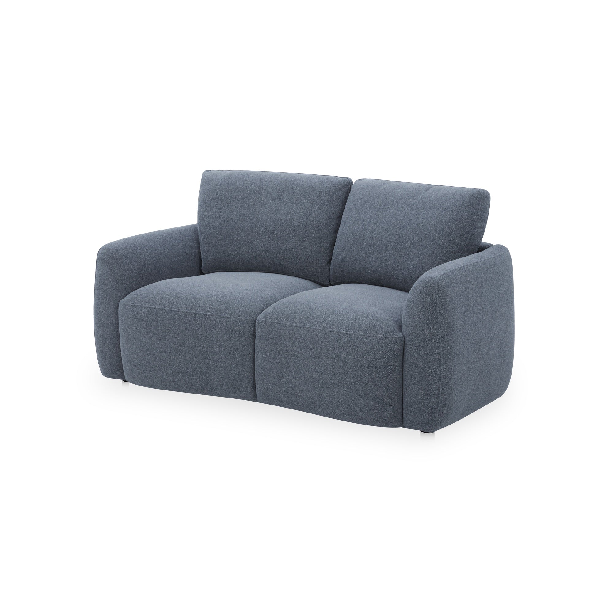 Moes Callie Sofa 68 in. Slate Blue KQ-1048-26-USA