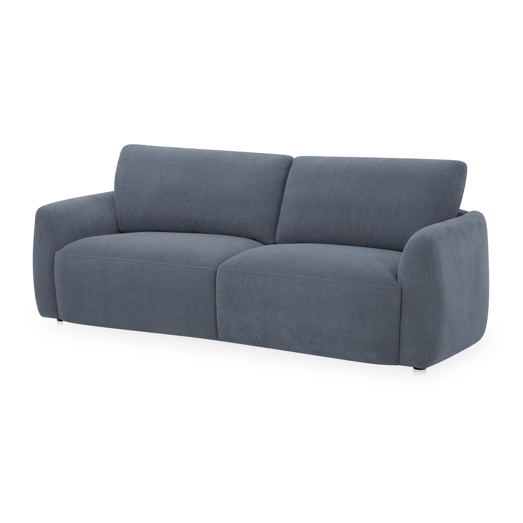 Moes Callie Sofa 91 in. Slate Blue KQ-1049-26-USA