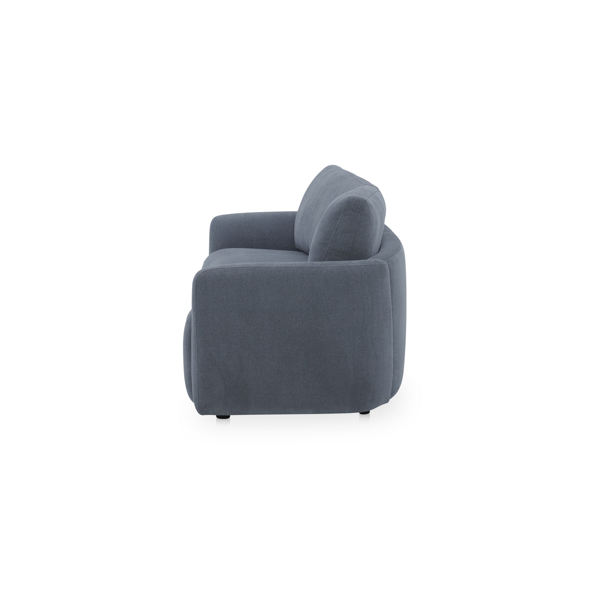 Moes Callie Sofa 91 in. Slate Blue KQ-1049-26-USA