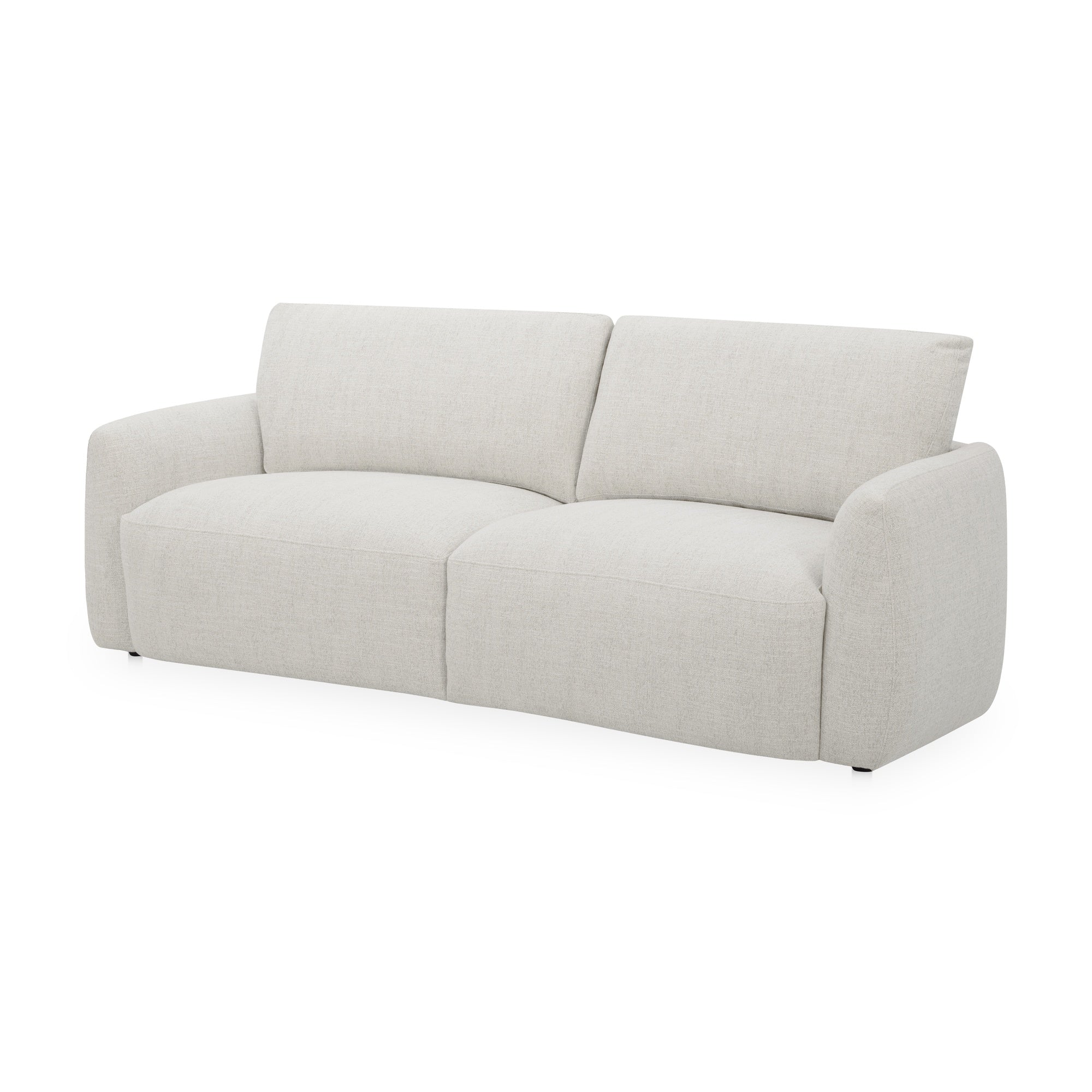 Moes Callie Sofa 91 in. Flecked Oat KQ-1049-34-USA