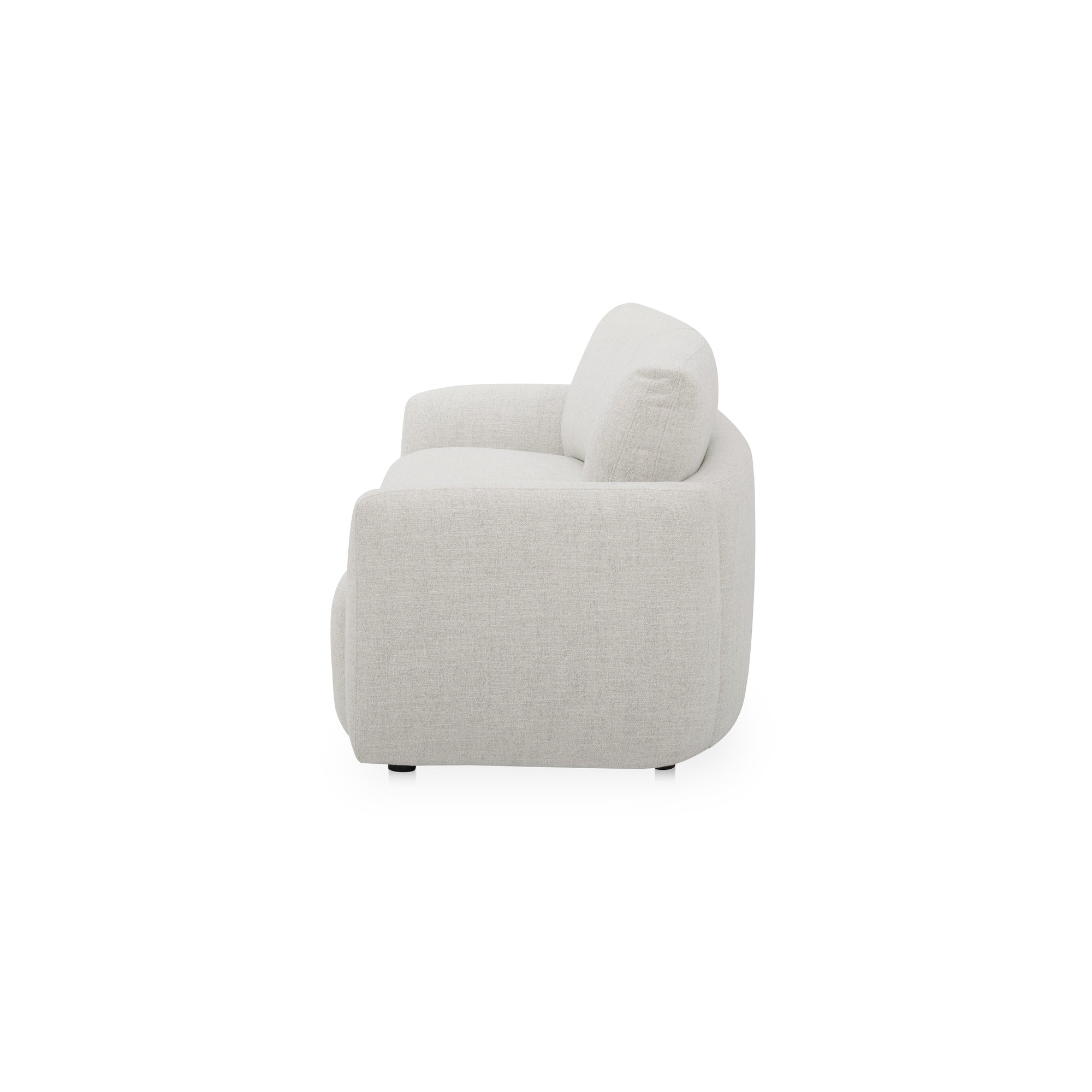 Moes Callie Sofa 91 in. Flecked Oat KQ-1049-34-USA