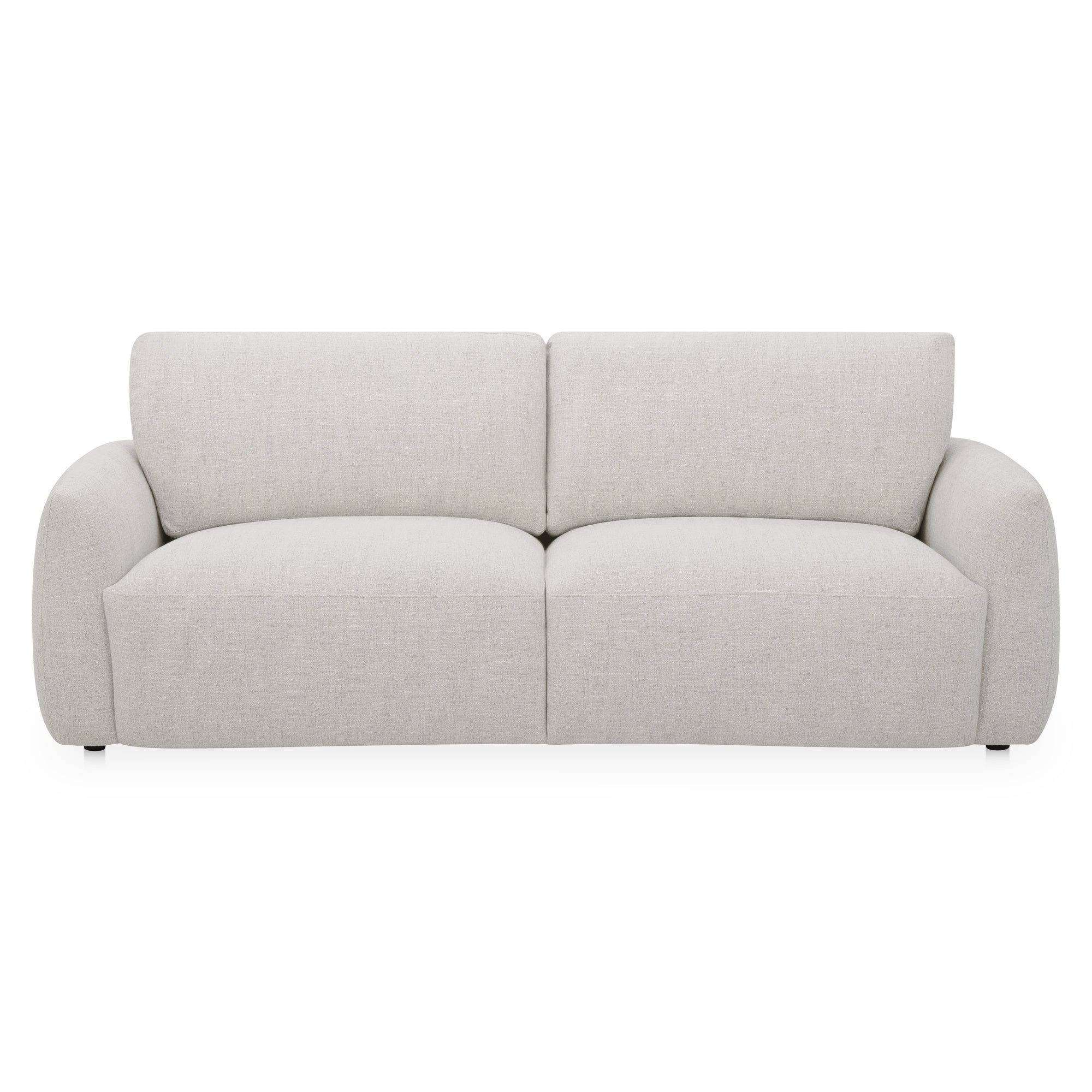 Moes Callie Sofa 91 in. Flecked Oat KQ-1049-34-USA