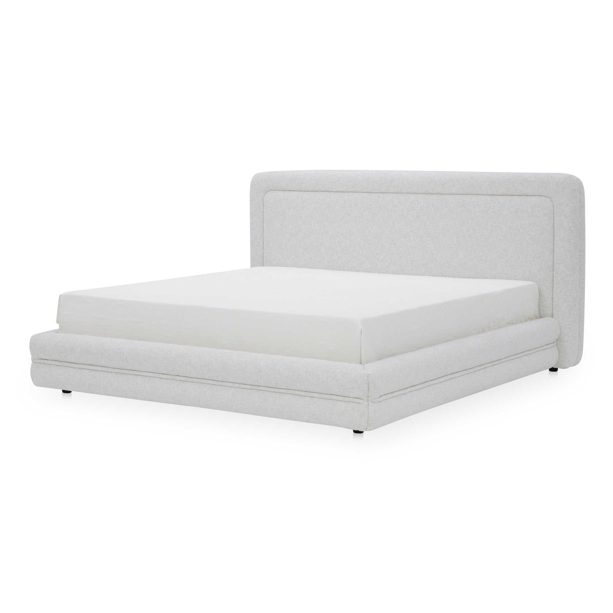 Moes Tory Queen Bed Pebble KQ-1051-05-0-USA
