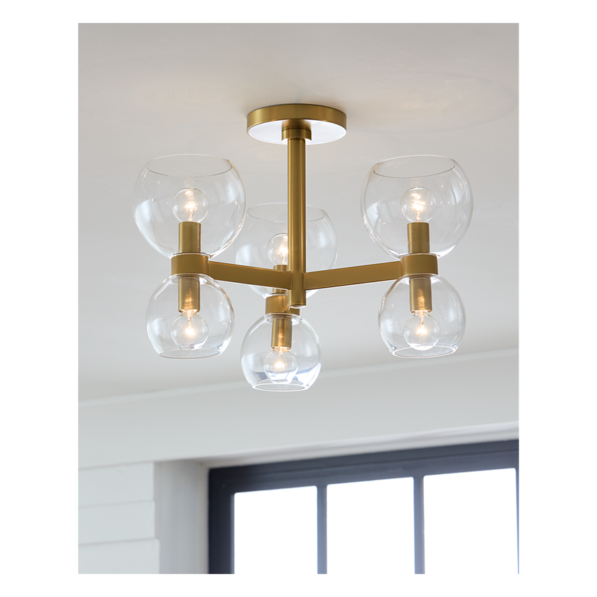 Londyn Semi Flush Mount