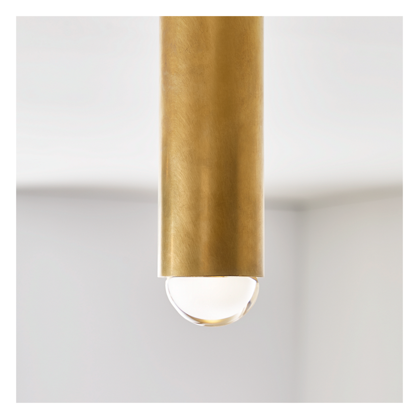 Ebell Medium Flush Mount
