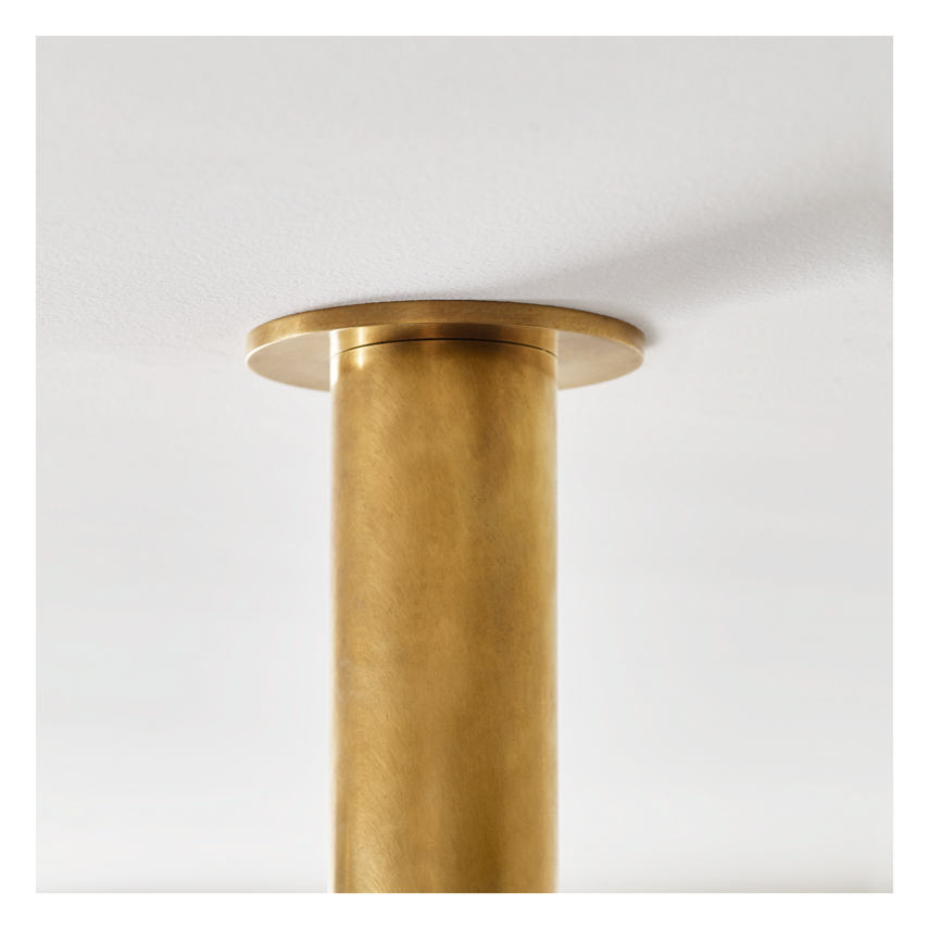 Ebell Medium Flush Mount