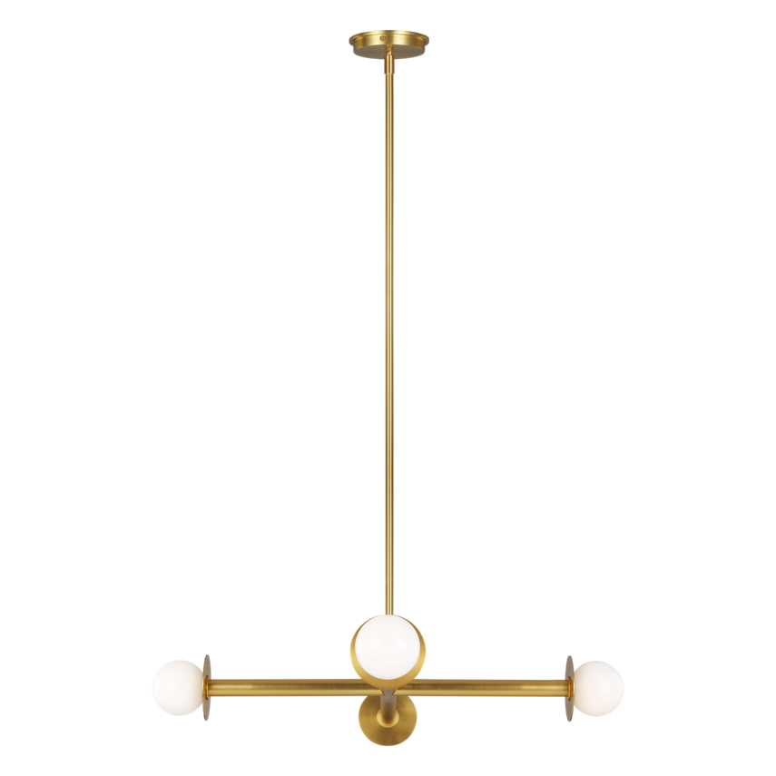Nodes Wide Chandelier