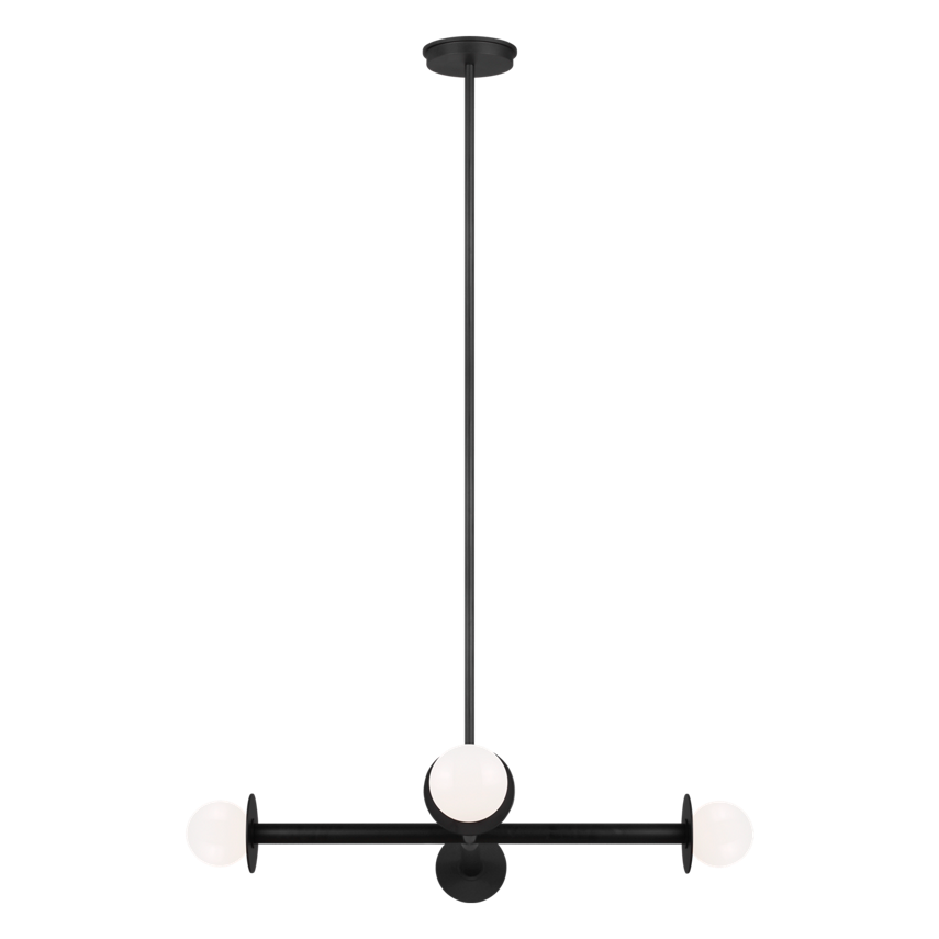 Nodes Wide Chandelier