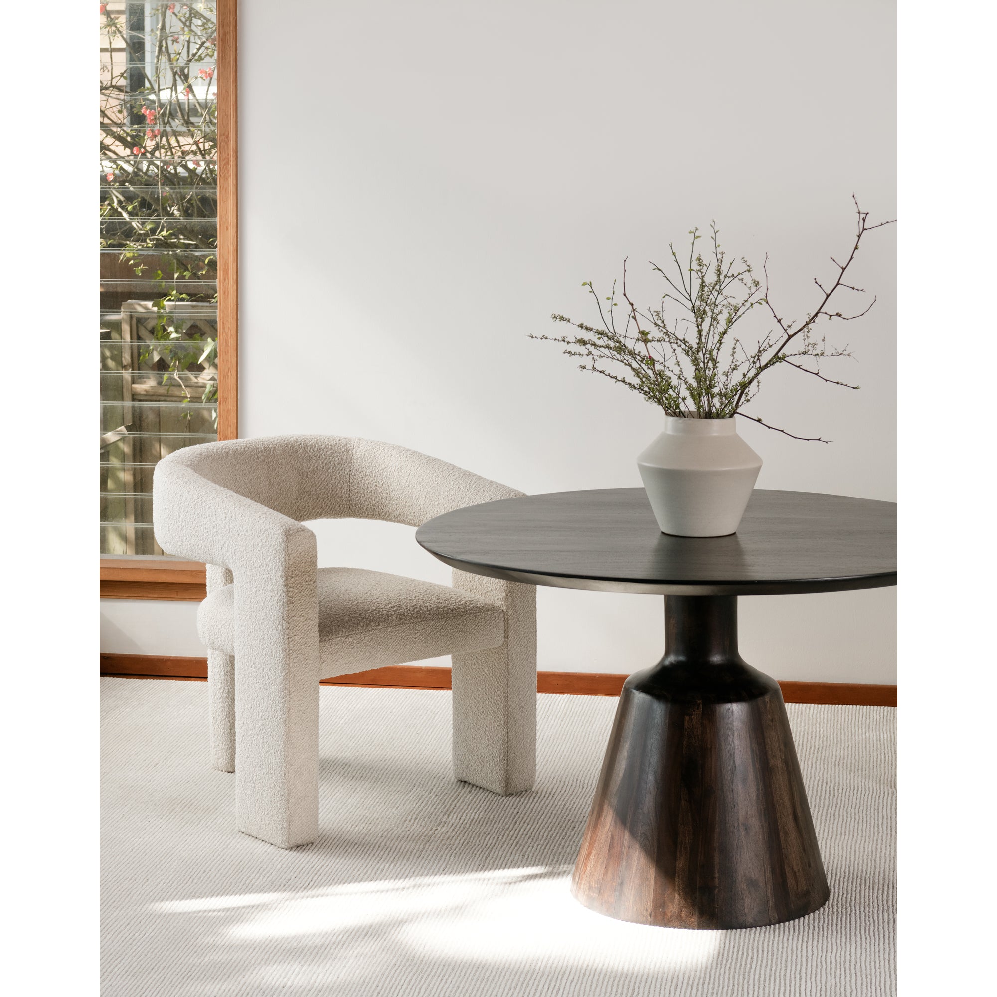 Moes Myron Dining Table Dark Brown KY-1003-25-0