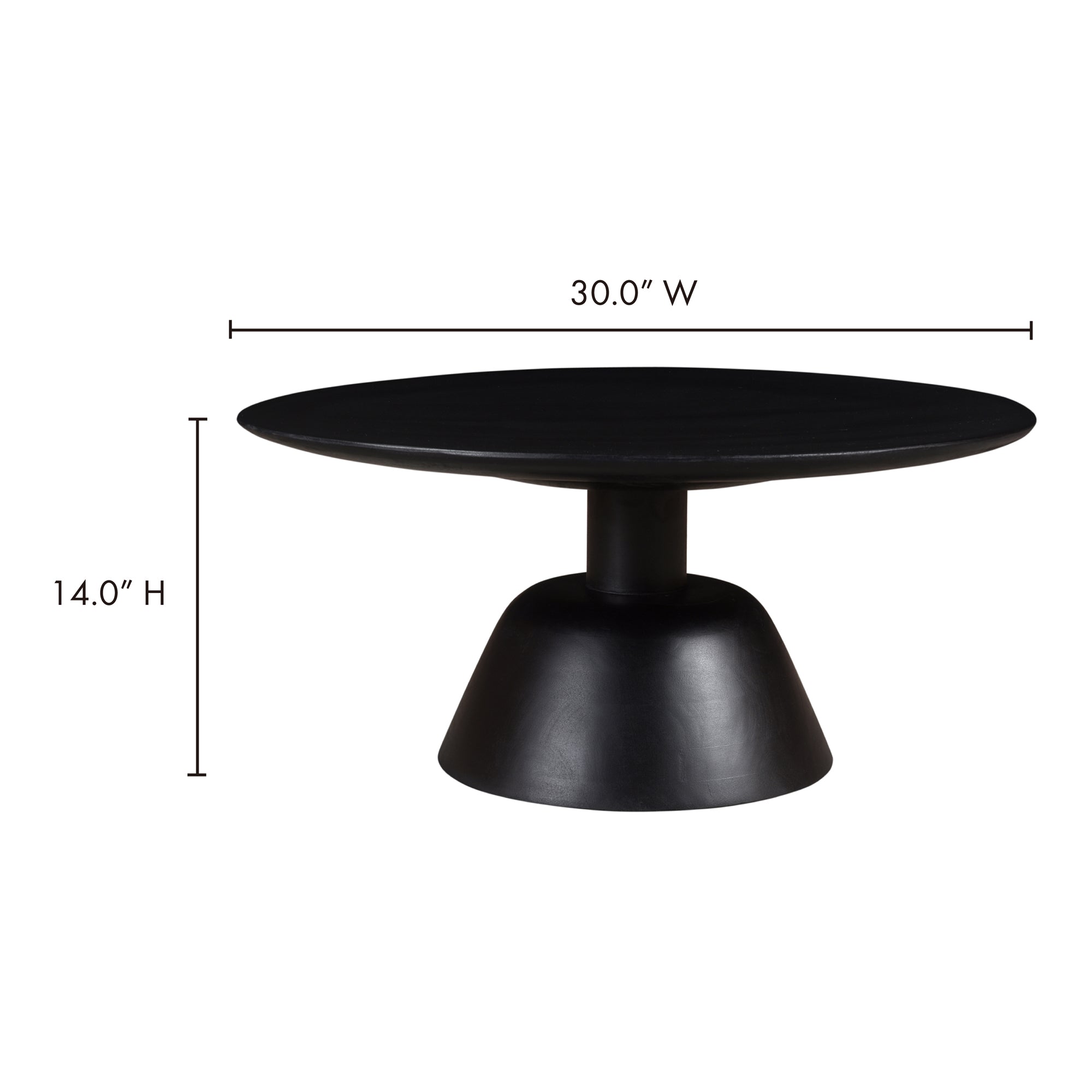 Moes Nels Coffee Table Black KY-1018-07