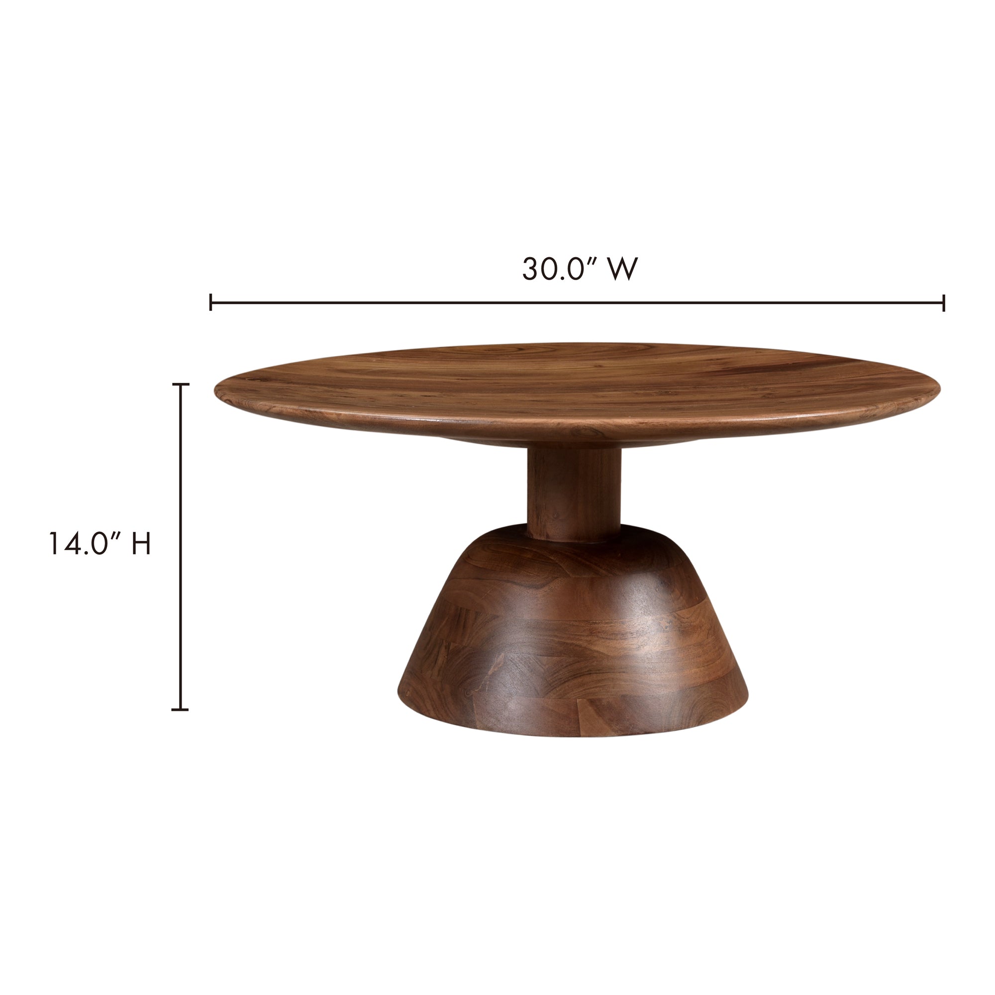 Moes Nels Coffee Table Dark Brown KY-1018-20