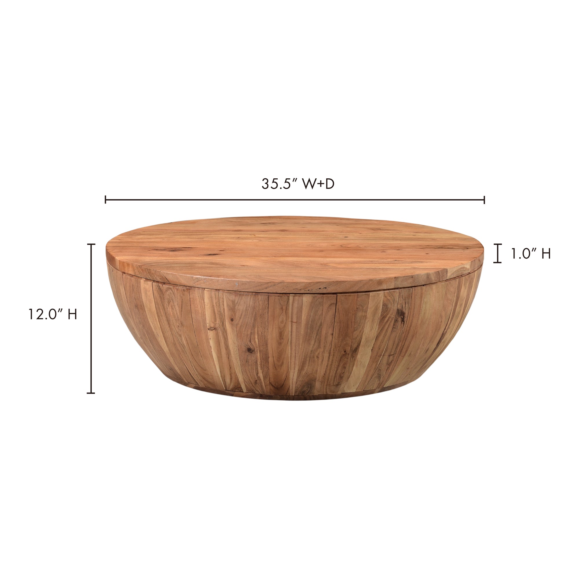 Moes Eske Coffee Table Natural KY-1019-24