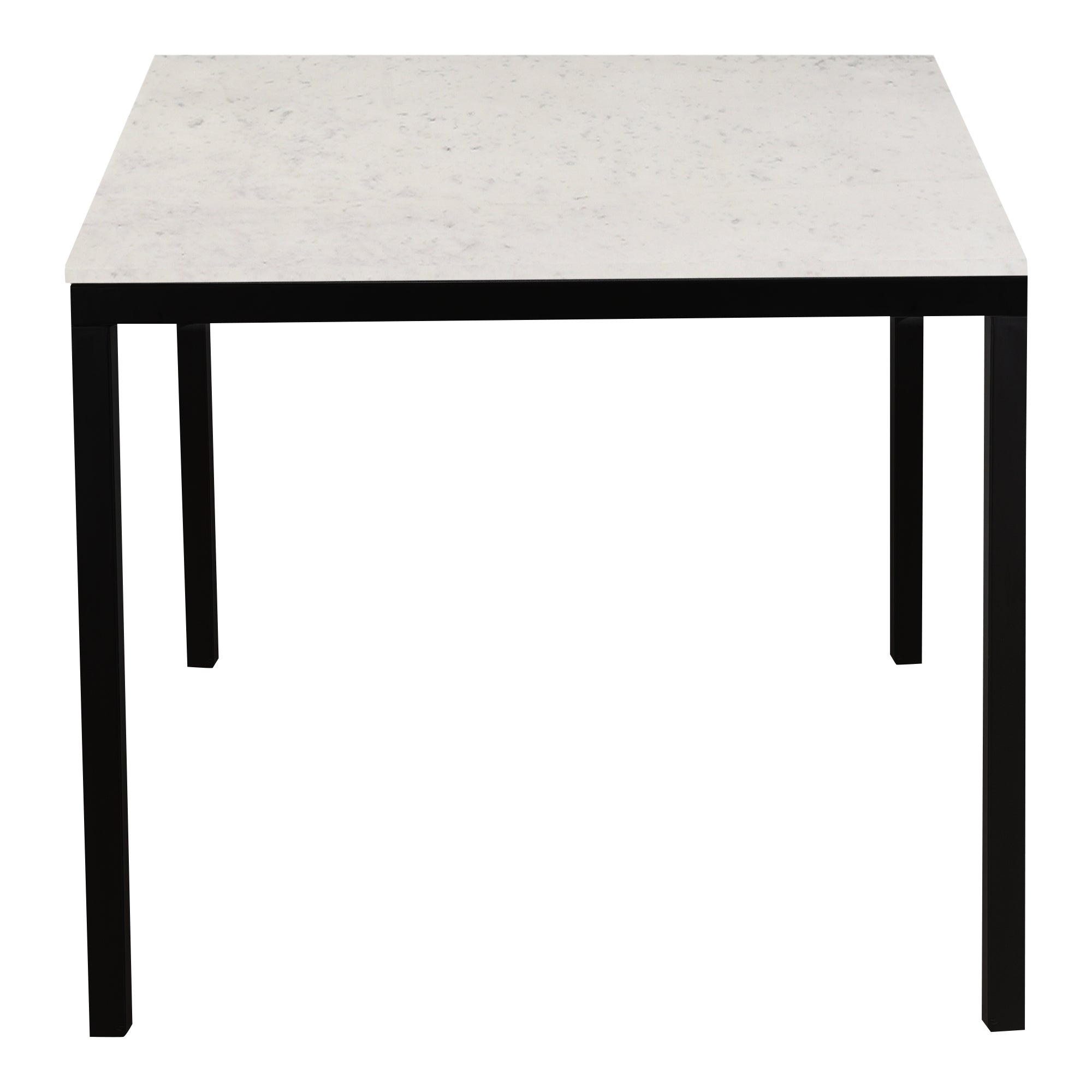 Moes Parson Marble Small Dining Table White KY-1021-02-0