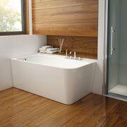 Fleurco Kapelle Acrylic Corner Bathtub – BKA5929 (Left/Right Drain)
