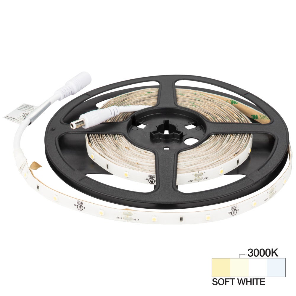 Hardware Resources 16 Ft, 49 Lumens/Ft. 12-volt Accent Output LED Tape Light, Single-White