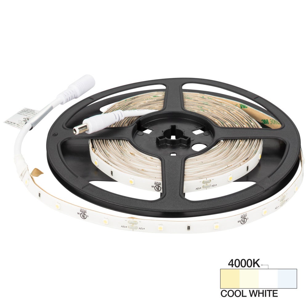 Hardware Resources 16 Ft, 49 Lumens/Ft. 12-volt Accent Output LED Tape Light, Single-White