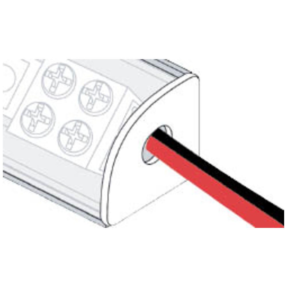 Hardware Resources Aluminum Profile End Caps