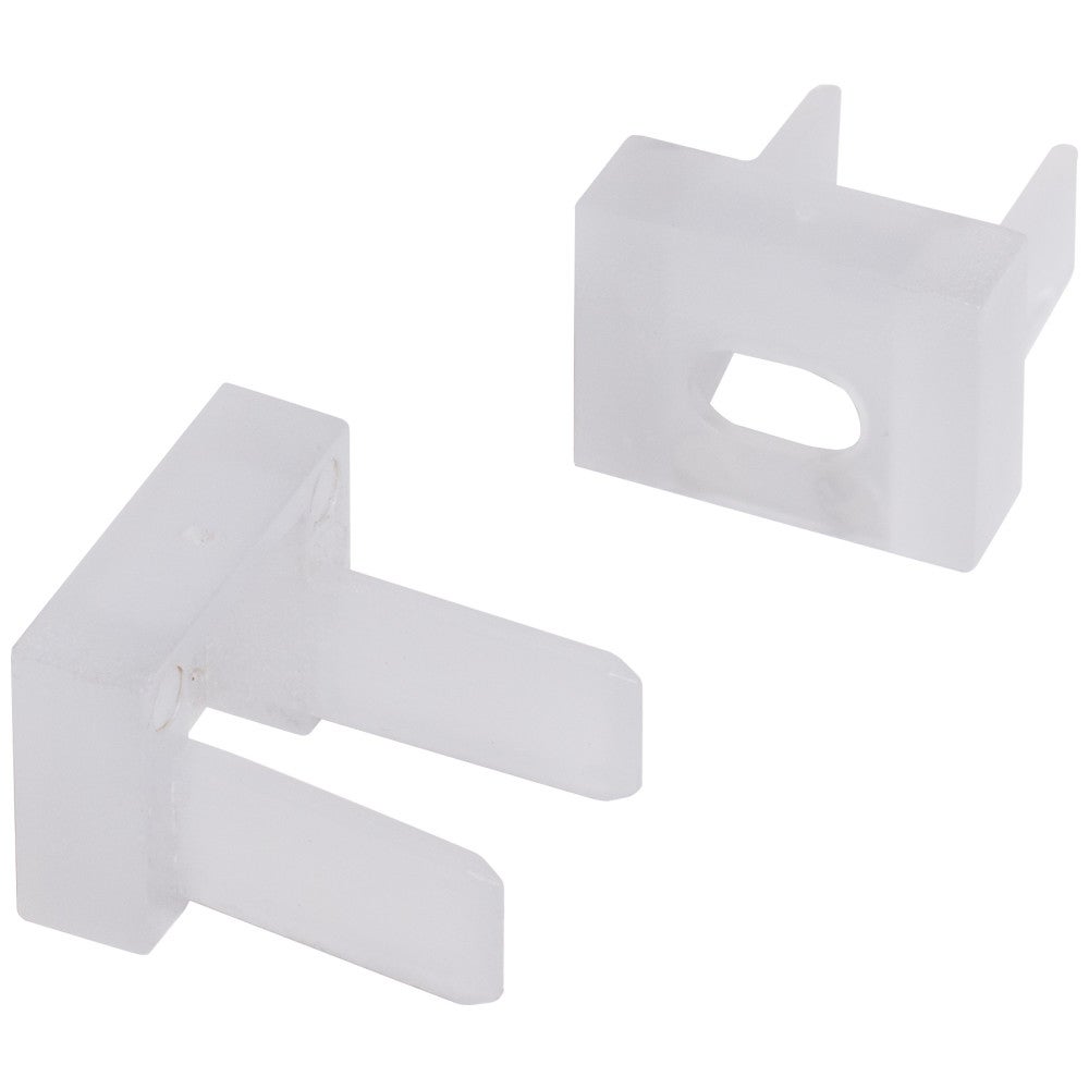 Hardware Resources End Cap, Dual-Mount Series Aluminum Profile