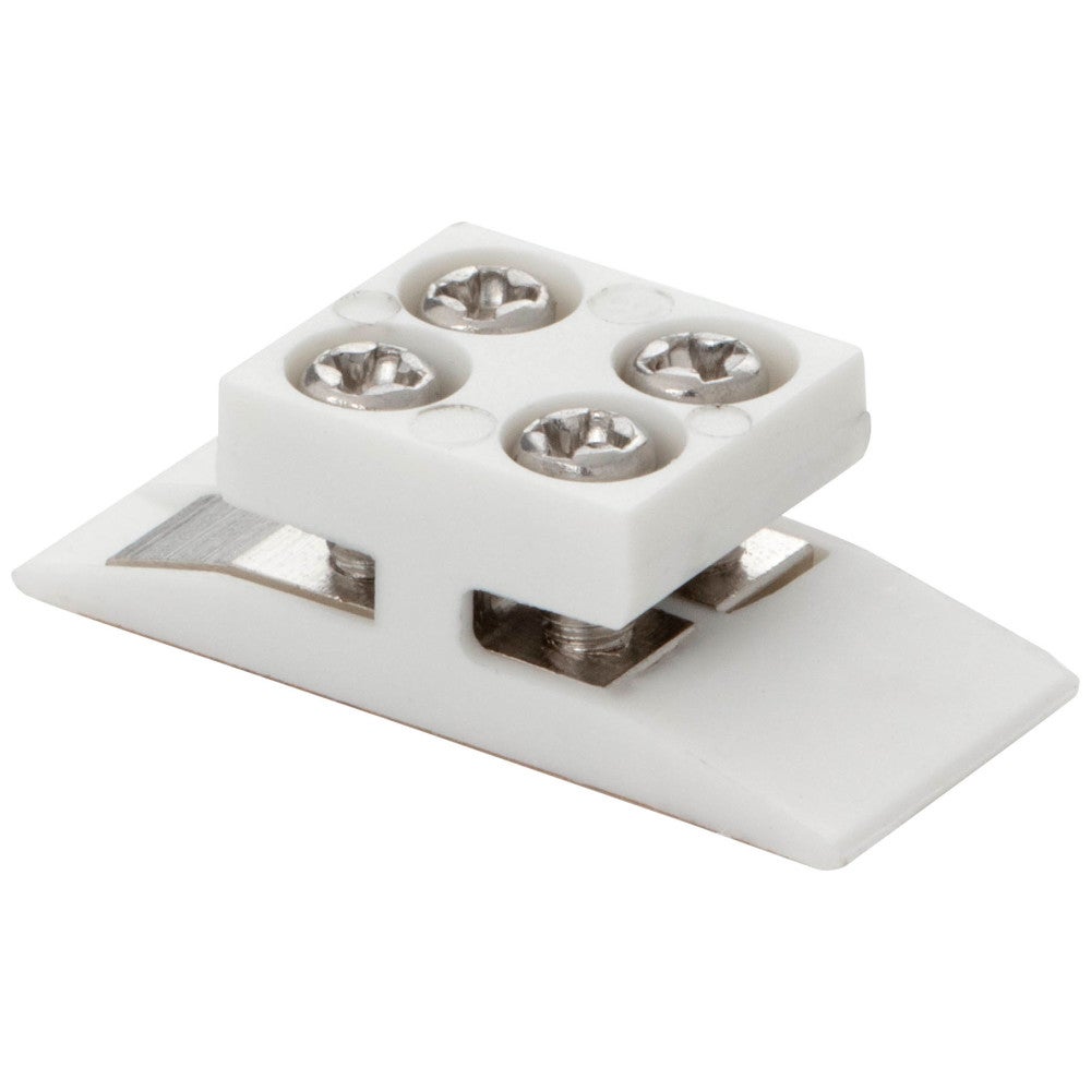 Hardware Resources 8-10 mm EZ Ramp Tape-to-Tape Connector 6 Pack, White