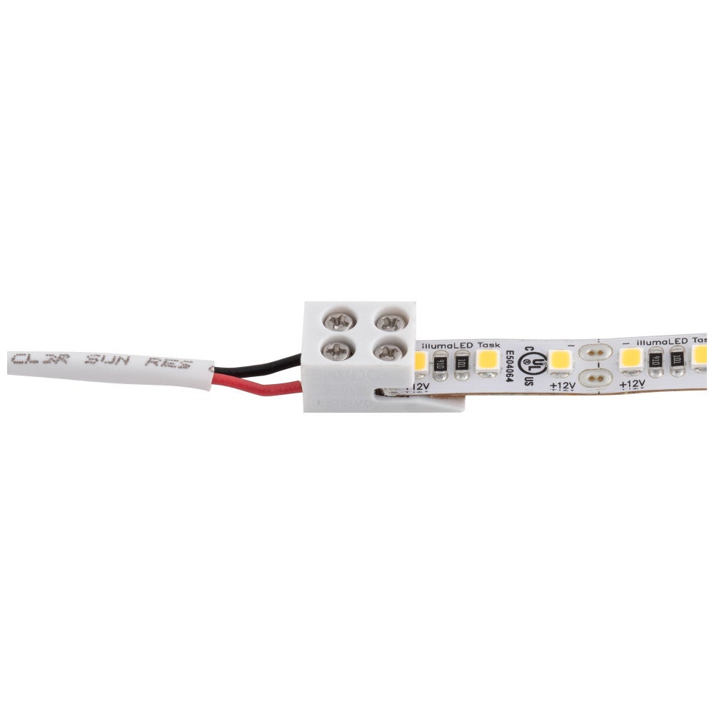 Hardware Resources 8-10 mm EZ Ramp Connector 100 Pack, White