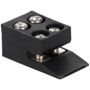 Hardware Resources 8-10 mm EZ Ramp Connector 6 Pack, Black