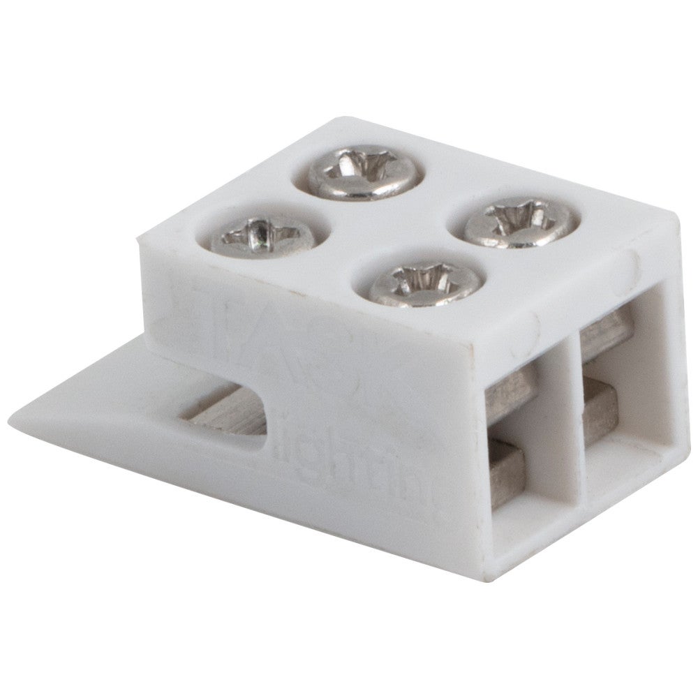 Hardware Resources 8-10 mm EZ Ramp Connector 6 Pack, White