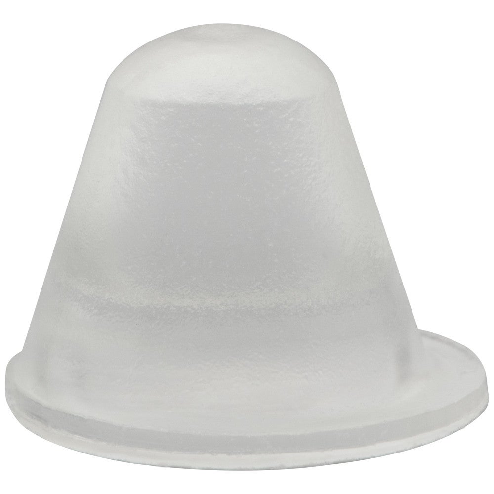 Hardware Resources .56 inch Rubber Bumper/Spacer for Flexible Sheet Light, Clear