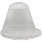 Hardware Resources .56 inch Rubber Bumper/Spacer for Flexible Sheet Light, Clear