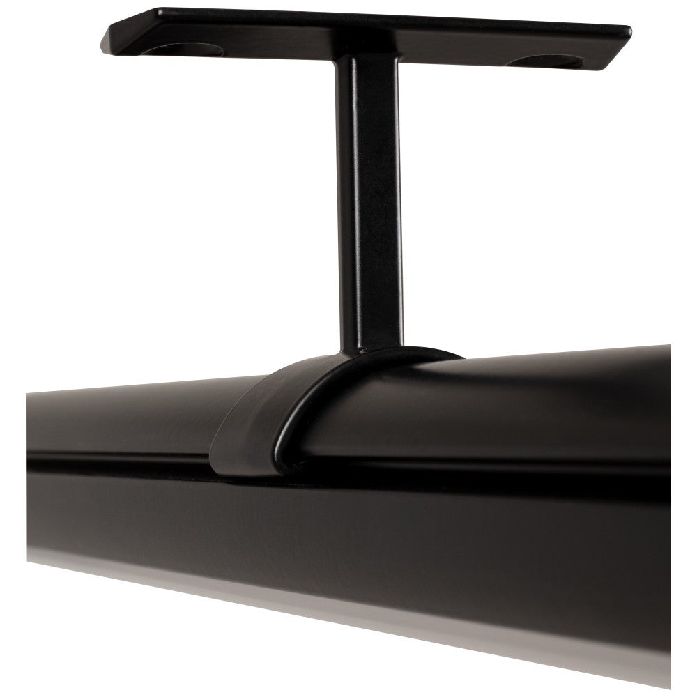 Hardware Resources Top-Mounted Support for Lighted Closet Rod